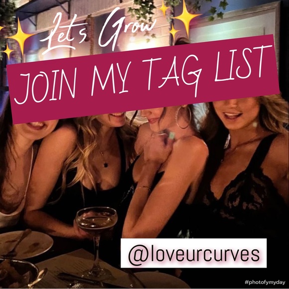 ❤️✨👯‍♀️JOIN MY TAG LIST✨❤️LET’S GROW TOGETHER✨❤️